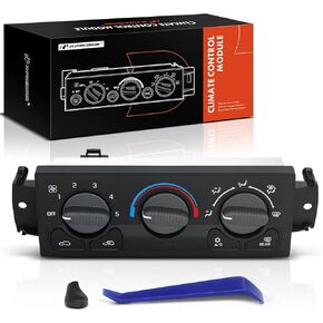 A-Premium HVAC A/C and Heater Climate Control Panel Module Compatible with Chevrolet & GMC Vehicles - 1999-2002 Silverado Sierra 1500 2500 3500 Tahoe Yukon Suburban Avalanche