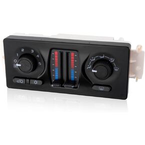 599-210XD AC لوحة التحكم في المناخ متوافقة مع 2002-2009 CHEVY GMC BUICK CADILLAC ISUZU SAAB ، FIR for Silverado Avalanche Suburban Tahoe Trallblazer Sierra Envoy Yukon 9-7x