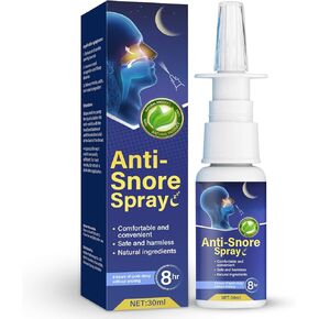ITECFREELY Anti Snoring Spray, Fast Snore STO_pper Helps Open The Throat & Air Passage While Sleeping, Effective Snoring Solution for Better Breathing Relief