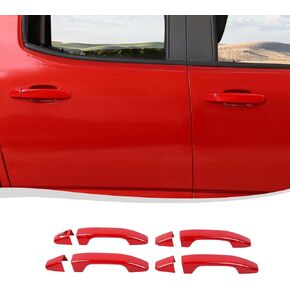 Voodonala for Chevy Colorado 2014-2022 Car Door Outside Grab Handle Cover Compatible with Chevrolet Colorado GMC Canyon 2014-2022(4Pcs,Black)