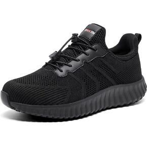 Men's Non-Slip Work Shoes | Water-Resistant Slip-On Walking Sneakers | Lightweight & Durable | Perfect for Food Service, Kitchen, and Chef Use
