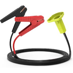محول كابلات الطائر متوافق مع بطارية Ryobi 18V ، 8AWG 5.9ft بطارية قفز بطارية محمولة لبدء سيارات مركبات ضوء السيارة