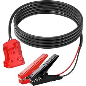Mandark Car Jumper Cable Clamps for M18, 6FT 8AWG Vehicle Booster Cable Power Line, 18V Portable Automotive Battery Jumper Starter Accessories, Universal for SUV, Sedan, Truck