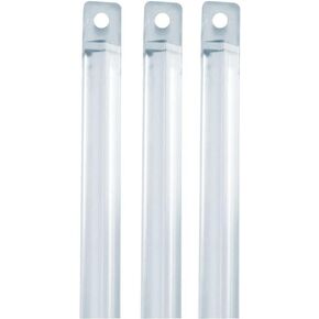 GMA Group 3 Pack Clear Replacement Blind Tilt Wand - 24" Long for Horizontal - Vertical and Mini Blinds - Universal Built in Closed Tip - No Hook Included - Not Suitable for Curtians