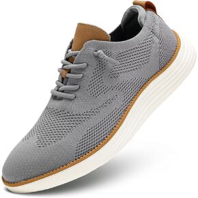 Mens Mens Mesh Natual Sneakers خفيفة الوزن فستان قابلين للتنفس أحذية مريحة المشي أحذية أوكسفورد للمدربين للرجال