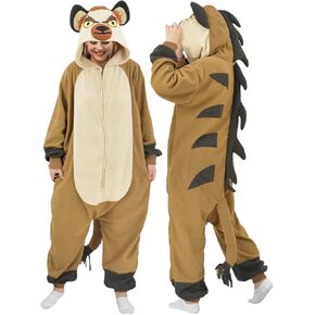 Adult Onesie Pajamas Animal Cosplay Halloween Costume Homewear Pajamas for Women and Men