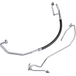 A-Premium A/C Suction and Liquid Line Hose Assembly Compatible with Dodge Durango 2004-2006 V8 5.7L OHV, w/Rear A/C