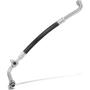 A-Premium A/C Suction Line Hose Assembly with Rear Temperature Controls Compatible with Select Chevrolet, GMC Models - Express 1500/2500/3500/4500, Savana 1500/2500/3500/4500, Compressor to Evap