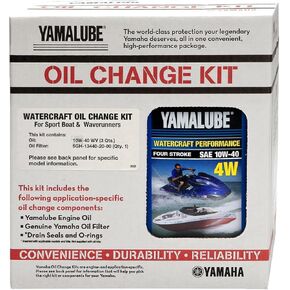 New OEM, Yamalube Oil Change Kit- Watercraft, LUB-WTRCG-KT-00