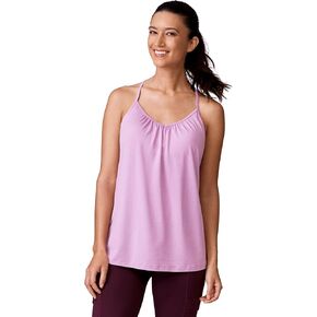Free Country Women's B Cool V-Neck Built In Bra Cami Top