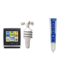 AcuRite Notos (3-in-1) Weather Station for Indoor/Outdoor Temperature, Humidity, and Wind Speed (00589M), 1.5, Full Color