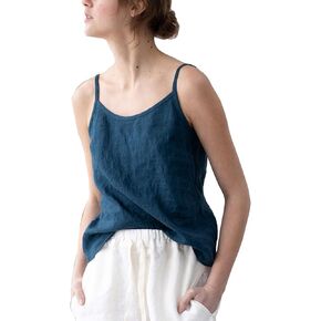 HaoMay Women's Lightweight Cotton Linen Camisole Tank Tops