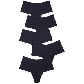 Hanky ​​Panky Women’s Women Breathe High Rise Thong 5 Pack