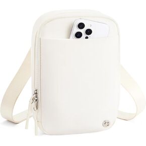 CHOLISS Crossbody Bags for Women and Men, Sling Bag for Women, Convertible Lightweight Nylon Purse with 2 Adjustable Straps