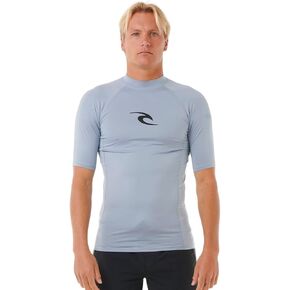 RIP Curl Men Waves UPF 50 أداء قصير الأكمام