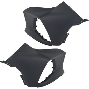 SCITOO Front Bumper LH and Front Bumper RH Compatible for 2021-2022 for Chevrolet for Trailblazer Plastic Painted Bumper replacement 42749518,42749517