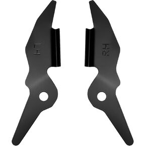 Pair Bumper Brackets Fit for Infiniti Q50 2014 2015 2016 2017 2018 2019 2020 2021 2022, Front Bumper Side Cover Bracket Replace 622224GA0A 622234GA0A IN1033101 IN1032101