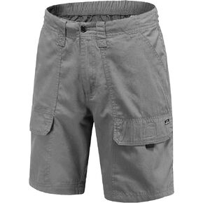 VAYAGER Sports Men's Cargo Shorts Cotton Lightweight Multi Pocket Casual Outdoor Hiking Shorts