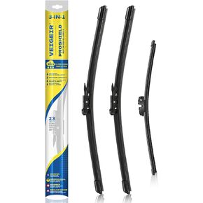Windshield Wiper Blades Compatible with 2015-2023 Ford Edge Original Factory Quality Front Rear Wipers Blade Set for My Car - 28" 28" 15" (Pack of 3)