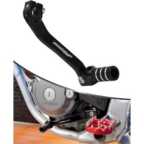 JFG RACING Dirt Bike Gear Shifter Lever Foldable Shift Pedal for CRF150F 2003-2009/2012-2017, CRF230F 2003-2009/2012-2017/2019, CRF150L 2018-2021, XR150L 2023-2024 and More Dirt Bike, RED