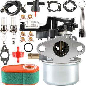 Carburetor متوافق مع B&S 591597 216852 590780 593380 591137 110P02 110P05 8.75 875 Series 190cc Engine Fits for Troy-Bilt 020568 020676 80