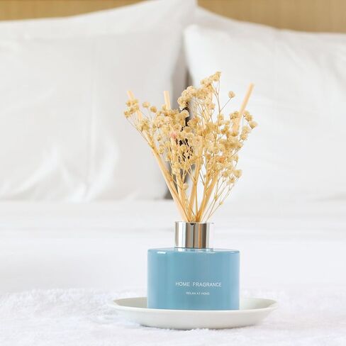 L'Odeur Vill 3 PCSK Reed Diffuser ، 4.06 أوقية (120 مل) اللافندر/الكتان/الفانيليا ، ناشر العطرية المعطرة مع 12 عصي الناشر الأسود ، معطر الهواء لحمام غرفة نوم المنزل in Kuwait