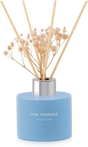 L'Odeur Vill 3 PCSK Reed Diffuser ، 4.06 أوقية (120 مل) اللافندر/الكتان/الفانيليا ، ناشر العطرية المعطرة مع 12 عصي الناشر الأسود ، معطر الهواء لحمام غرفة نوم المنزل in Kuwait