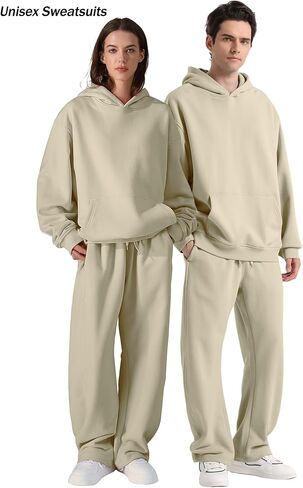 FAIABLE Women's Sweatpants Wide Leg - Super Soft Sweat Pants Fleece Baggy Joggers with Pockets, Drawstring & Relaxed Fit in Kuwait