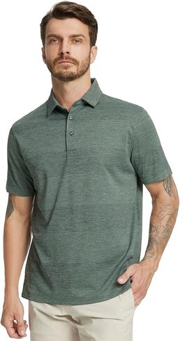 قمصان الجولف روان للرجال جاف ملاءمة الأكمام قصيرة الرطوبة الرطبة in Kuwait