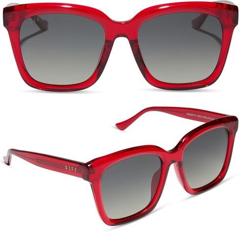 DIFF Meredith Designer Oversized Square Sunglasses for Women UV400 Polarized Protection in Saudi Arabia