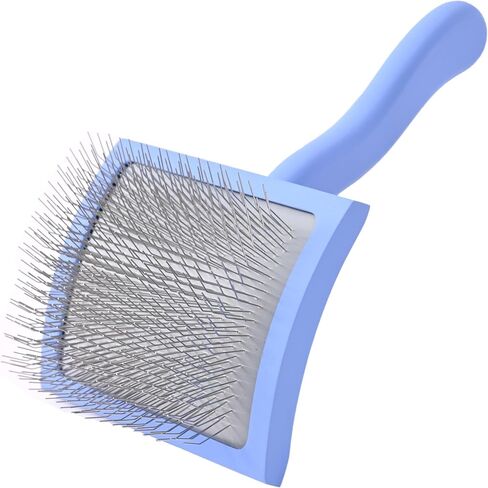 Large Slicker Brush & Slicker Brush Cleaner | Dog Doodle Brush for Grooming Pet Hair | Poodle Brush for Shedding | Long Haired Dogs | Goldendoodle Long Brush for Dogs (Large) [We Love Doodles] in Saudi Arabia