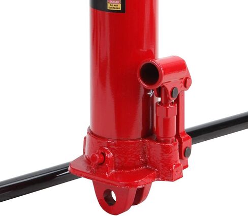 BIG RED AT30306BR Hydraulic Long Ram Jack with Single Piston Pump and Clevis Base (Fits: Garage/Shop Cranes, Engine Hoists, and More) w/Handle, 3 Ton (6,000 lb), Black in Saudi Arabia