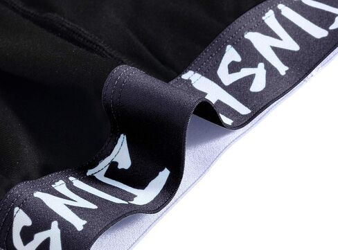 JINSHI Men's Underwear Boxer Briefs Long Leg Underpants 3Pack Soft Comfy in Saudi Arabia