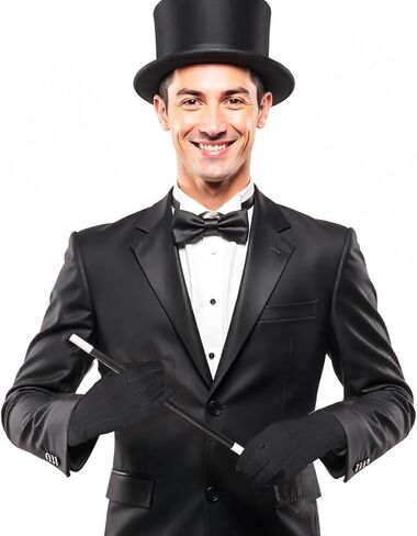 Black White Gloves Costume Cotton Short Cloth Gloves Women Tuxedo Guard Parade Server Funeral Guard in Saudi Arabia