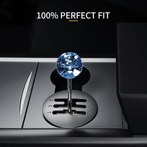 Cup Holder Shifter for Tesla Model 3, Model Y Accessories, Creative Fidget Toy, Manual Gear Stick Control Sense, Rediscover Mechanical Feel, Black in Saudi Arabia