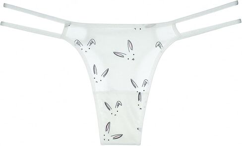 Cotton G String Thongs For Women Sexy Seamless Underwear High Waisted Breathable Lingeries in Saudi Arabia
