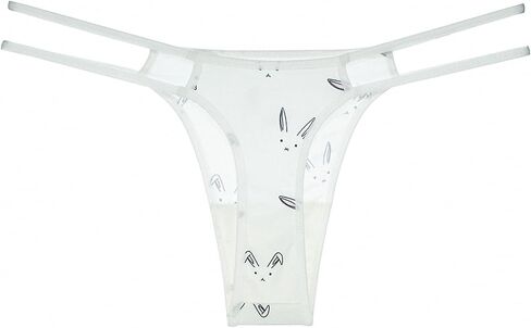 Cotton G String Thongs For Women Sexy Seamless Underwear High Waisted Breathable Lingeries in Saudi Arabia