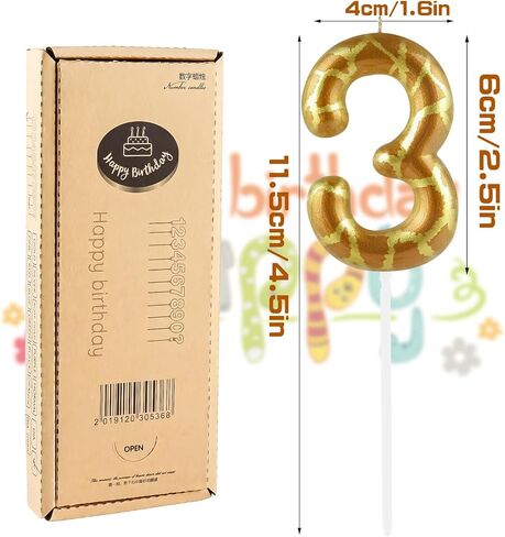 Number 1 Candles 1st Birthday Candles Cow Black Happy Birthday Candle Premium Wax & Metallic Design Cow Themed Cake Topper Decorations for Birthday Party Anniversary Celebration Supplies in Saudi Arabia