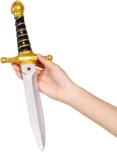 Foam Sword Fake Sword Cosplay Sword Not Hurt Martial Arts Weapons Toy Sword for Costume Accessory Foam Swords for Play Fighting (Yellow) in Kuwait