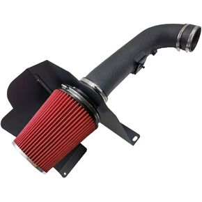 Cold Air Intake Kit High Performance Fits for 2014-2020 Chevy GMC Cadillac Silverado 1500 Suburban Tahoe Sierra 1500 Yukon Yukon Denali Escalade 5.3L/6.2L V8 (Black&Red)