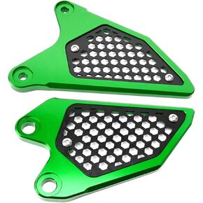 ملائمة لـ Kawasaki Ninja 500 Ninja 400 Z400 Z500 2018-2023 2024 CNC Motorcycle Foot Foot PEG PEGRECTER CHEEL CANTREST REAT CHEEL CHEEL PATTERCH (GRAY) in Kuwait