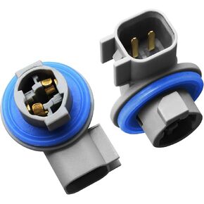 2PCS Car Reverse Bulb Holder, Tail Light Socket, Reverse Brake Light Bulb Socket Wiring Harness Plug Connector Bracket, 68014981AA 68046629AA Licence Lamp Holder Compatible with Dodge Ram