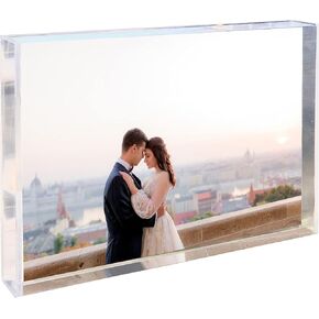 Canetti Design The Original Magnet Frame in Frame -Clear Acrylic 4x6