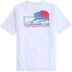 vineyard vines Boys' American Sailfish Short-Sleeve Harbor Performance Tee
