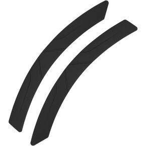 هلام السيليكا الأبيض منحني عجلة حواجب القوس القوس الشفاه الشريط ، Fender Fender - Fit Universal ، 39 * 3.8cm/15.35 * 1.49 " - عجلة بئر