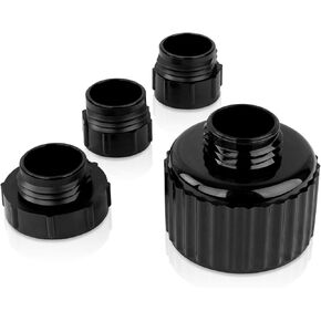 Tera Pump - Can Fuel Can Adapter Bundle لمضخة نقل الوقود TRFA01 -XL (الجيل الأول) مع مختلف الغازات (محولات 4x)