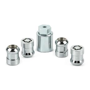 Wheel Lock Lug Nut Set for Honda CR-V 2007-2025 Civic 2016 Accord 2008-2012 Anti-Theft Chrome Alloy 08W42-SCV-101 08W42SCV101 08W42-SCV-100 08W42SCV100 08W42-SCV-102 08W42SCV102
