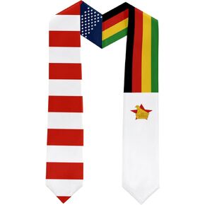 Zimbabwe Graduation Stole Graduation Sash Scarf Graduation Gift for Zimbabwe International Student