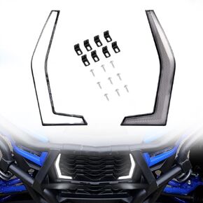A & UTV PRO Fang Lights for Teryx KRX 1000 2020-2025 Accessories, Front LED Grille Lights Signal Lights Accent Lights for Kawasaki Teryx KRX 1000 Accessories, 2PCS