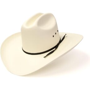 Western Express Natural Straw Western Cattleman Hat